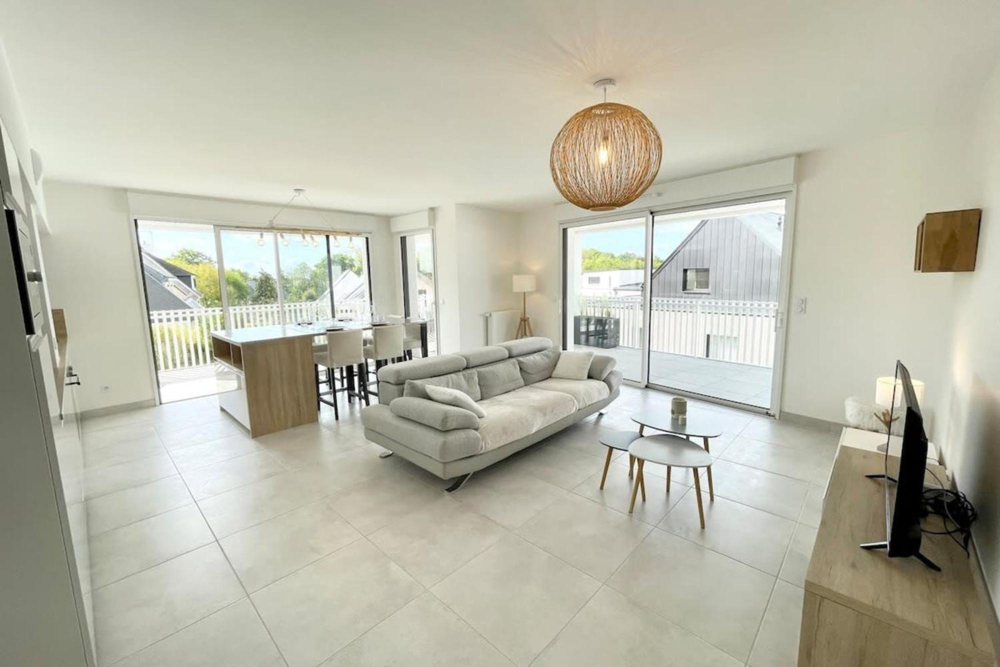 Spacieux Appartement Neuf De Standing Hyper Cosy Larmor-Plage Eksteriør bilde