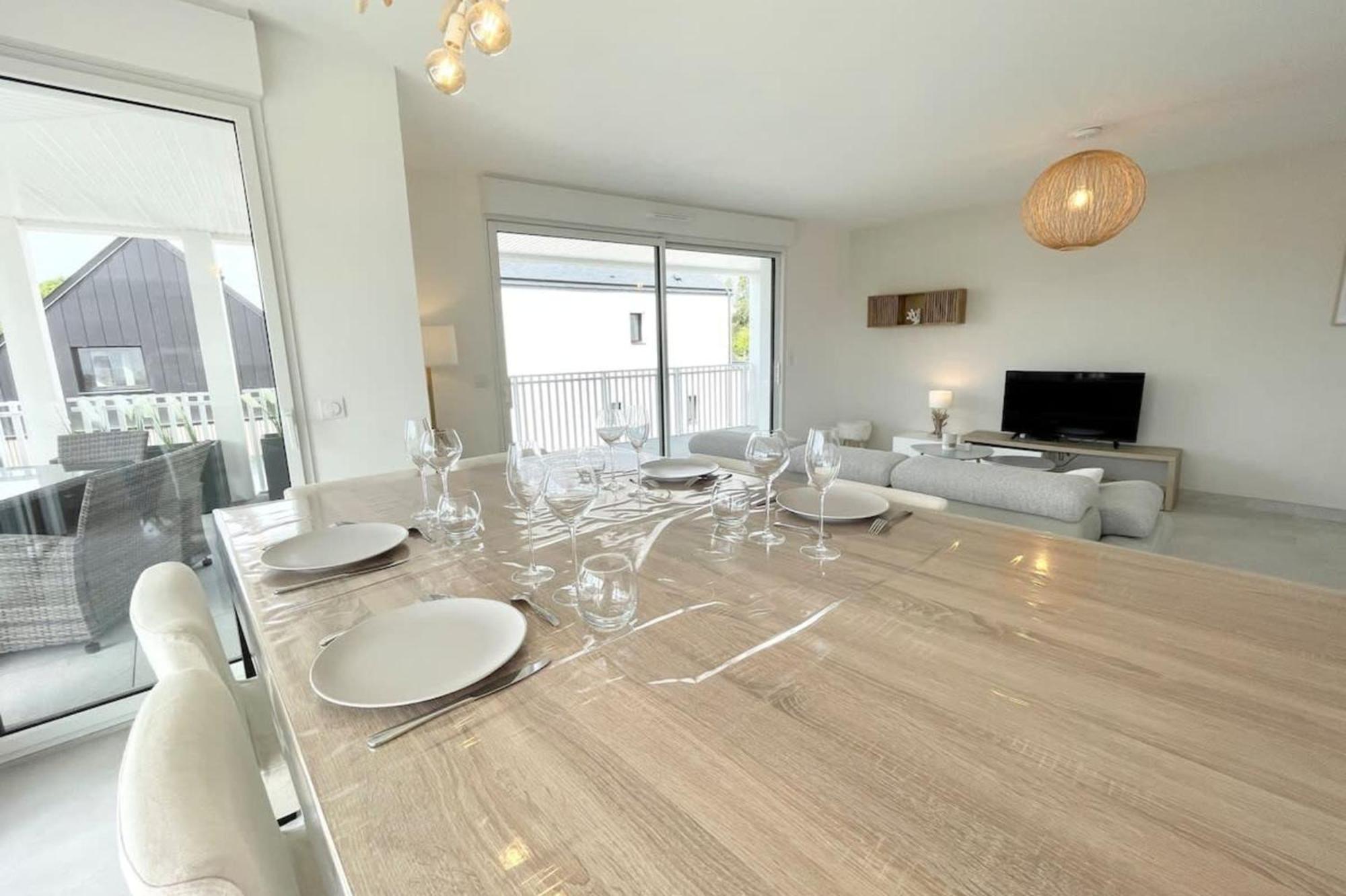 Spacieux Appartement Neuf De Standing Hyper Cosy Larmor-Plage Eksteriør bilde